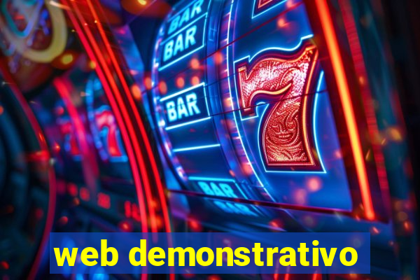 web demonstrativo